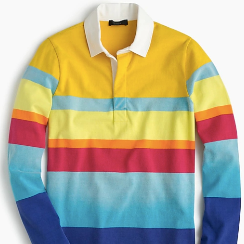 J.Crew Rugby Striped T-shirt